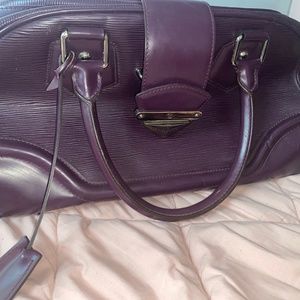 Louis Vuitton Purple Bag